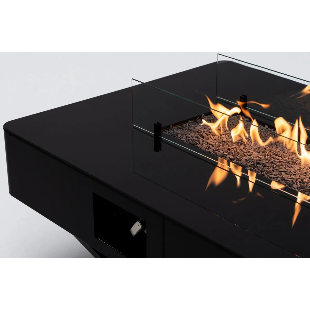 Planika Rio vuurtafel op gas met beschermhoes