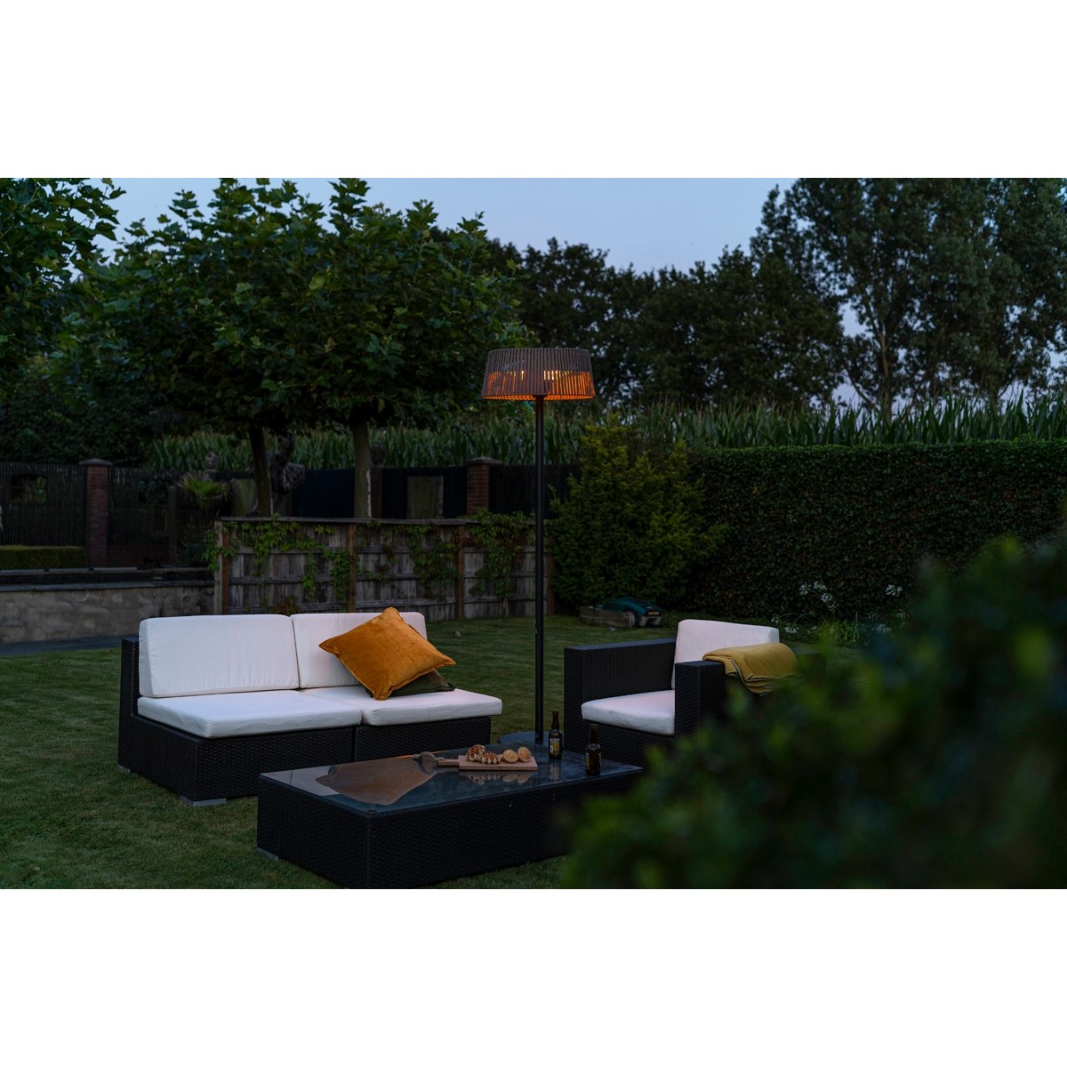 Sunred Heater Artix Corda Standing 2100 terrasverwarmer - Bruin