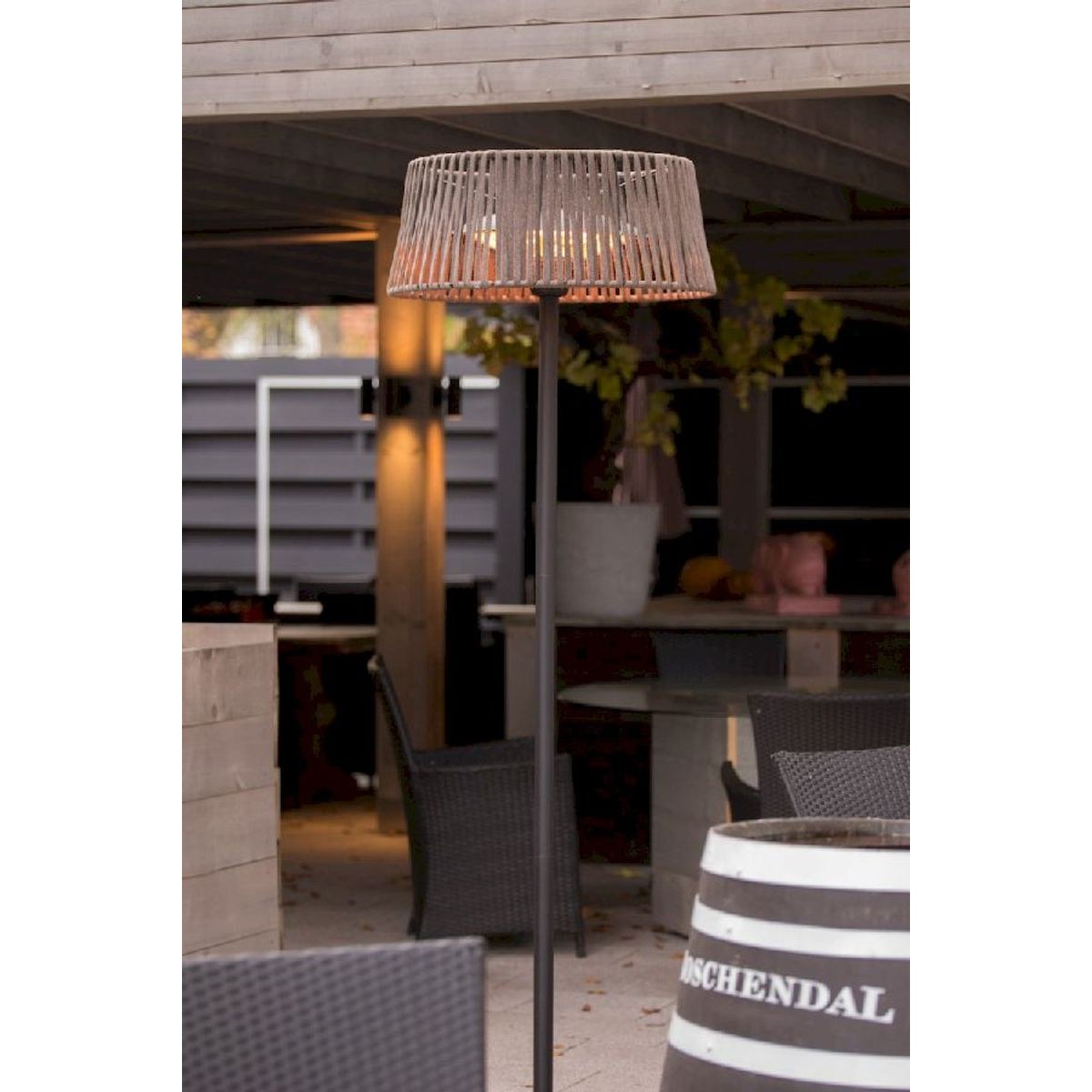 Sunred Heater Artix Corda Standing 2100 terrasverwarmer - Bruin