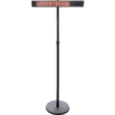 Sunred Heater Dark Standing 2500 terrasverwarmer