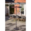 Sunred Heater Dark Standing 2500 terrasverwarmer