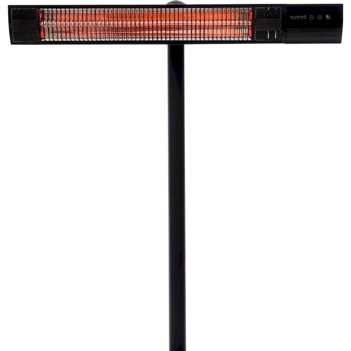 Sunred Heater Dark Standing 2500 terrasverwarmer