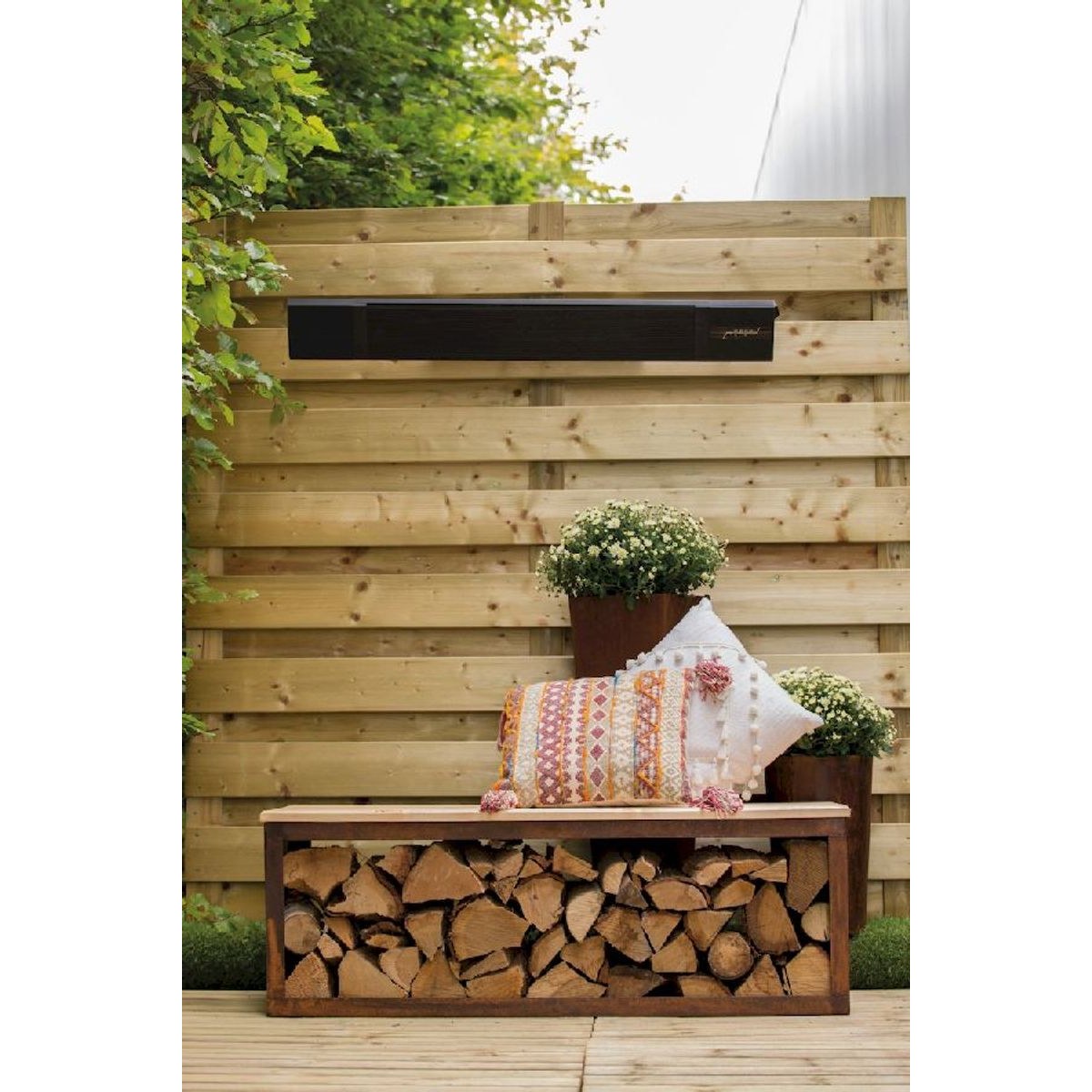 Sunred Heater Nero Wall Hanging 2400 terrasverwarmer