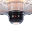 Sunred Heater Sirius Hanging 2100 terrasverwarmer - Zwart