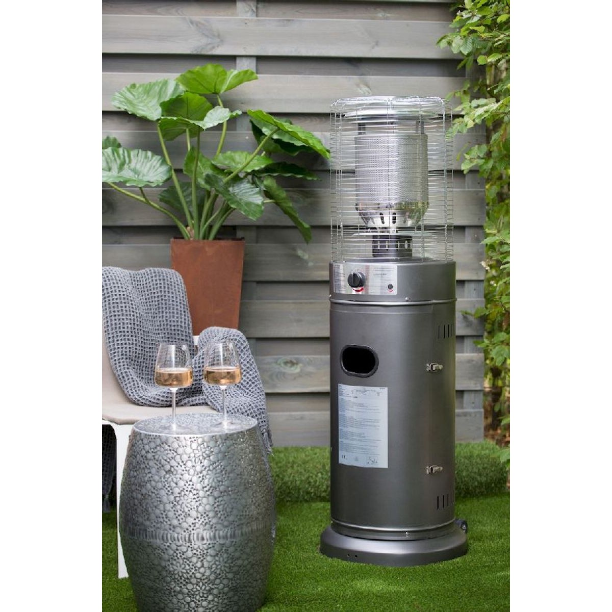 Sunred Propus Lounge Heater 11.000 terrasverwarmer grijs