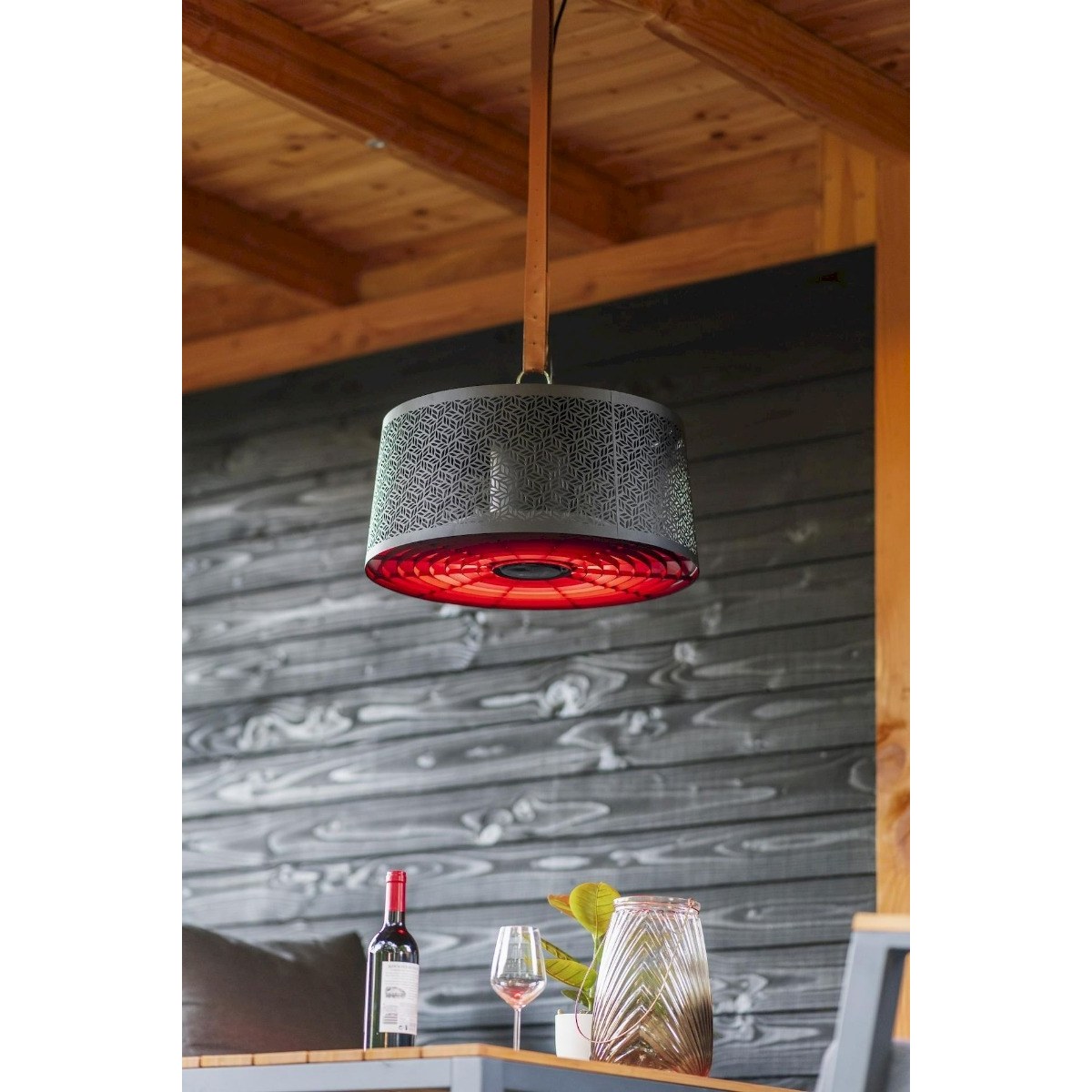 Sunred Smart Heater Moderna Artix Ultra Hanging 2000 - Grijs