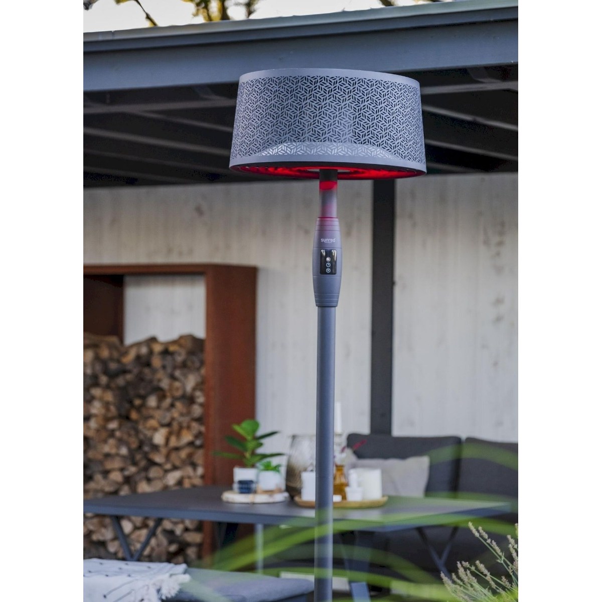 Sunred Smart Heater Moderna Artix Ultra Standing 2000 - Grijs